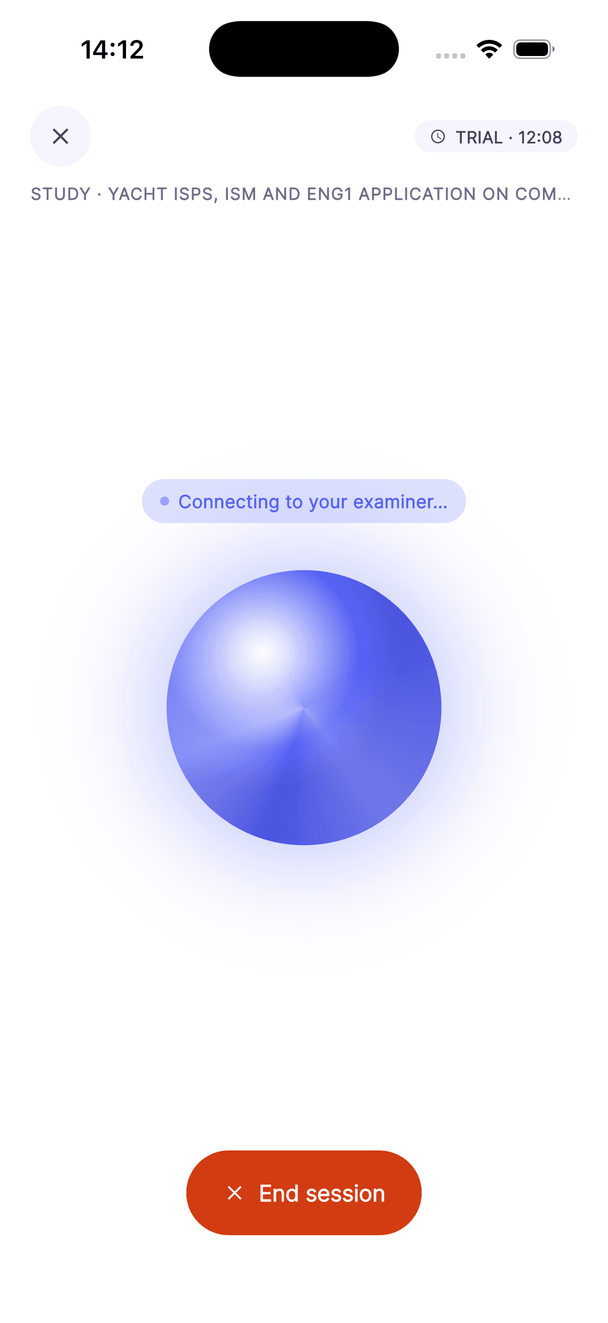 Bridgedeck Study — live mock oral with the AI examiner